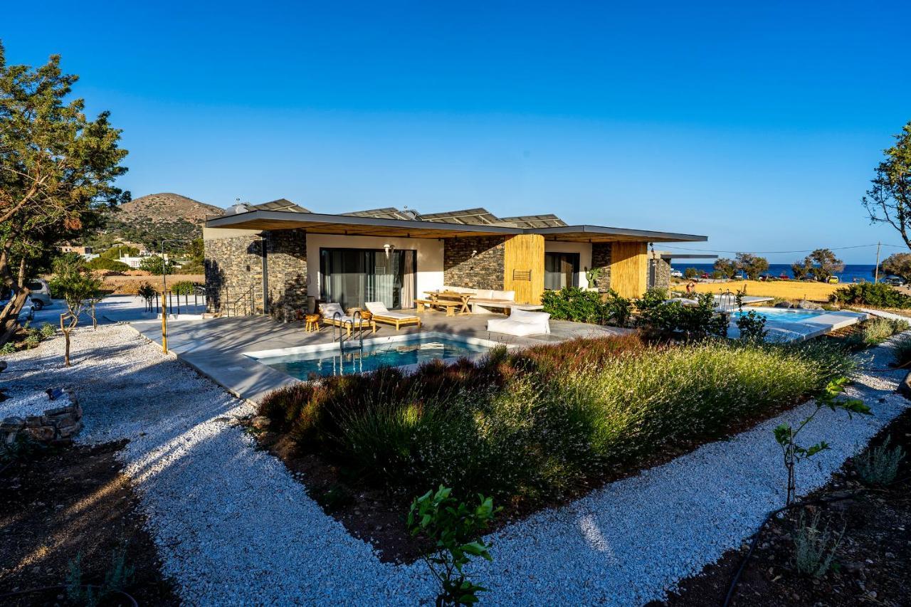 Akra Grammeno Beachfront Villas Paleochora Exterior foto
