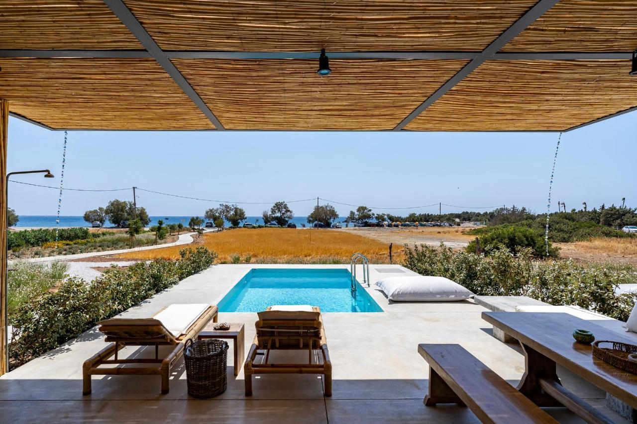 Akra Grammeno Beachfront Villas Paleochora Exterior foto