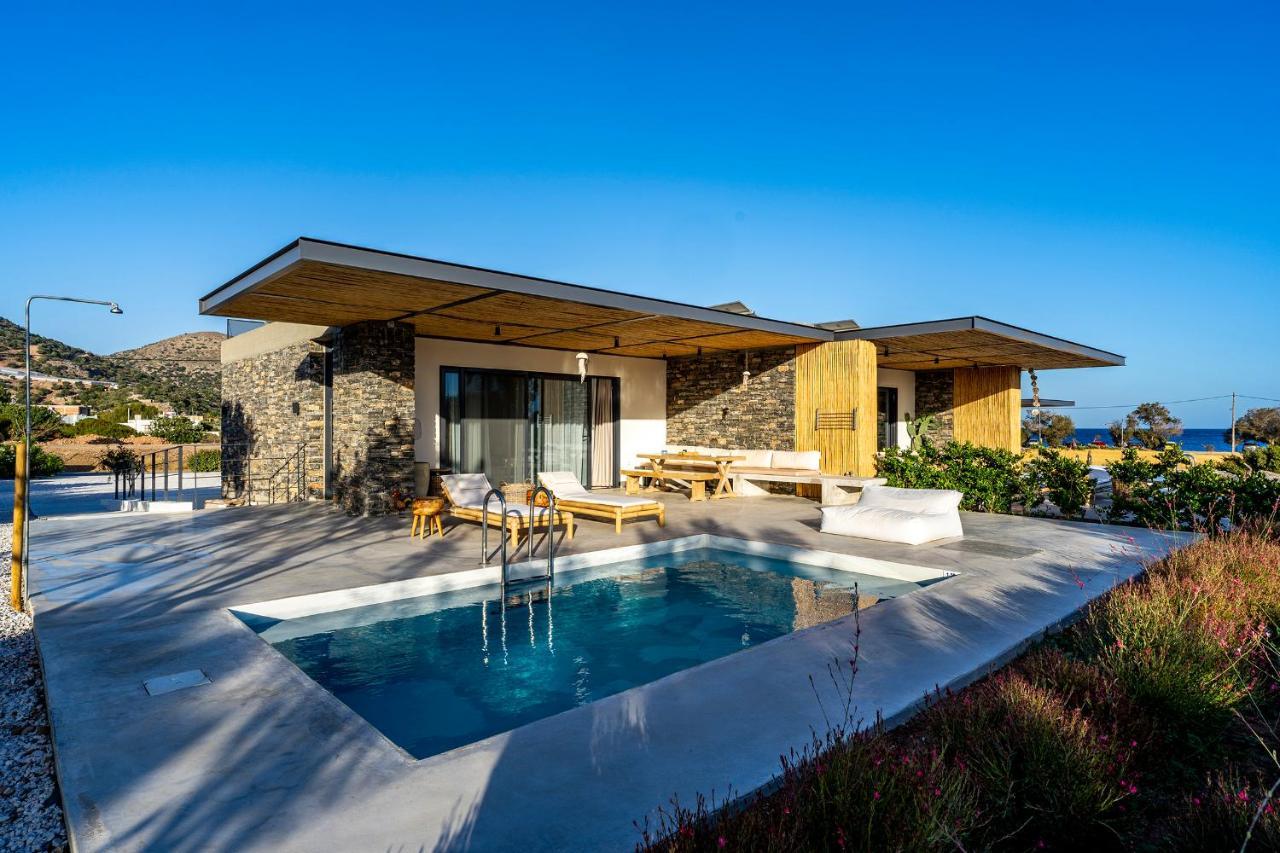 Akra Grammeno Beachfront Villas Paleochora Exterior foto