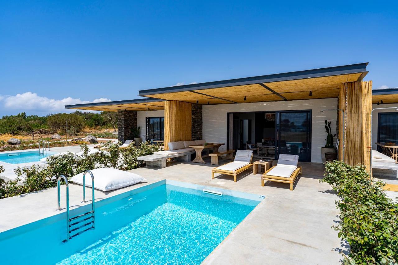 Akra Grammeno Beachfront Villas Paleochora Exterior foto
