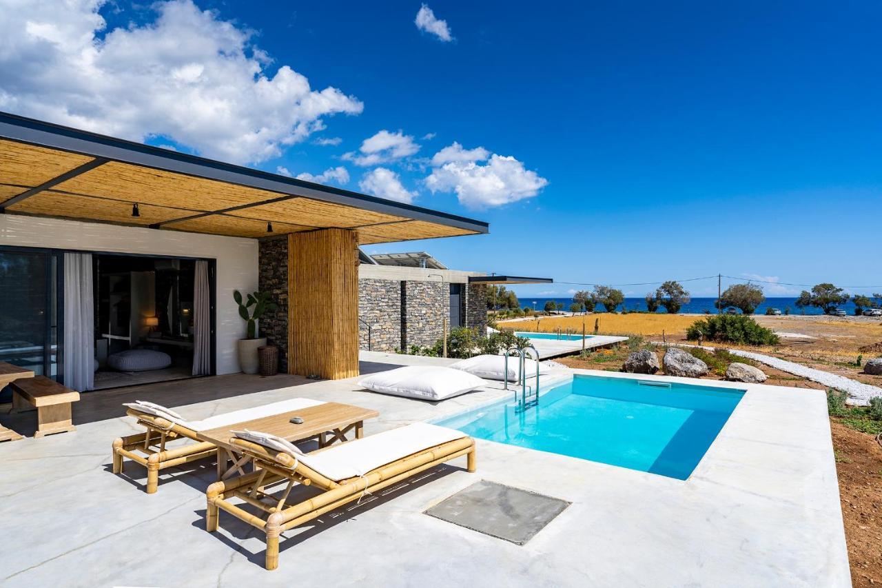 Akra Grammeno Beachfront Villas Paleochora Exterior foto