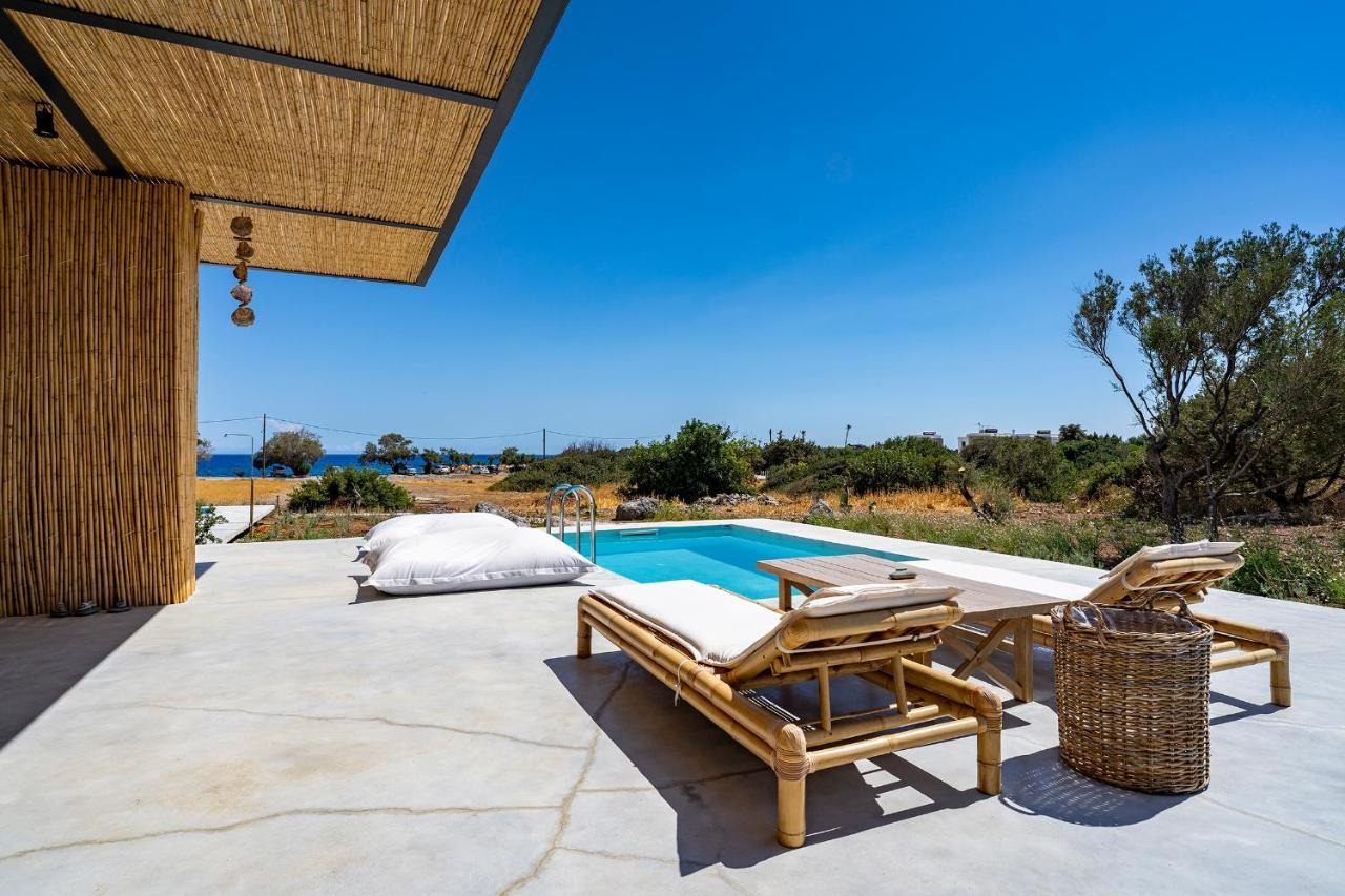 Akra Grammeno Beachfront Villas Paleochora Exterior foto