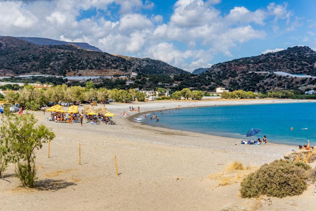 Akra Grammeno Beachfront Villas Paleochora Exterior foto